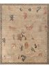 erbe ivory wool hand knotted Rug - HeadShot