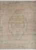 thyme gold wool hand knotted Rug - HeadShot thyme gold wool hand knotted Rug - HeadShot