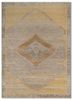 thyme gold wool hand knotted Rug - HeadShot
