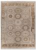savana ivory wool hand knotted Rug - HeadShot