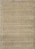 green green wool hand knotted Rug