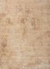 uvenuti beige and brown wool hand knotted Rug - HeadShot