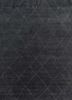 zuri grey and black wool hand knotted Rug - HeadShot zuri grey and black wool hand knotted Rug - HeadShot
