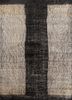 manifest grey and black afghan wool hand knotted Rug - HeadShot manifest grey and black afghan wool hand knotted Rug - HeadShot