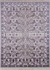 pink and purple pink and purple wool and silk hand knotted Rug