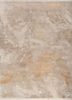 entropy ivory wool and silk hand knotted Rug - HeadShot entropy ivory wool and silk hand knotted Rug - HeadShot
