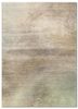 blue blue wool and silk hand knotted Rug