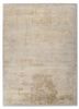 entropy ivory wool and silk hand knotted Rug - HeadShot entropy ivory wool and silk hand knotted Rug - HeadShot