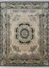 aurora gold wool and silk hand knotted Rug - HeadShot aurora gold wool and silk hand knotted Rug - HeadShot