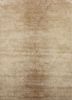 entropy beige and brown wool and silk hand knotted Rug - HeadShot entropy beige and brown wool and silk hand knotted Rug - HeadShot