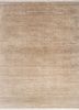 entropy ivory wool and silk hand knotted Rug - HeadShot entropy ivory wool and silk hand knotted Rug - HeadShot