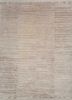 manifest ivory wool and silk hand knotted Rug - HeadShot