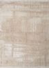 entropy ivory wool and silk hand knotted Rug - HeadShot entropy ivory wool and silk hand knotted Rug - HeadShot