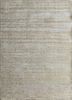 manifest blue wool and silk hand knotted Rug - HeadShot