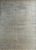 far east ivory wool and silk hand knotted Rug - HeadShot