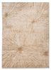 uvenuti beige and brown afghan wool and silk hand knotted Rug - HeadShot uvenuti beige and brown afghan wool and silk hand knotted Rug - HeadShot