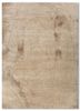entropy beige and brown wool and silk hand knotted Rug - HeadShot entropy beige and brown wool and silk hand knotted Rug - HeadShot