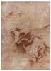 entropy ivory wool and silk hand knotted Rug - HeadShot