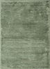 green wool hand knotted Rug