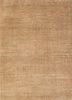 uvenuti gold wool and silk hand knotted Rug - HeadShot uvenuti gold wool and silk hand knotted Rug - HeadShot