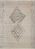thyme ivory wool hand knotted Rug - HeadShot