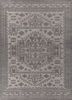 manifest grey and black wool and viscose hand knotted Rug - HeadShot manifest grey and black wool and viscose hand knotted Rug - HeadShot