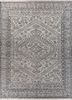 manifest ivory wool and viscose hand knotted Rug - HeadShot