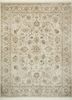 gulmarg ivory silk hand knotted Rug - HeadShot