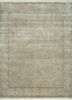 grey and black grey and black silk hand knotted Rug