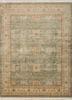 gulmarg green silk hand knotted Rug - HeadShot gulmarg green silk hand knotted Rug - HeadShot