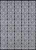 alhambra grey and black wool flat weaves Rug - HeadShot alhambra grey and black wool flat weaves Rug - HeadShot