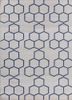  blue wool flat weaves Rug