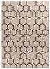indusbar grey and black wool flat weaves Rug - HeadShot