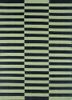 green green wool flat weaves Rug