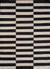 grey and black grey and black wool flat weaves Rug