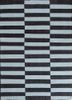 grey and black grey and black wool flat weaves Rug