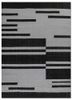 grey and black grey and black wool flat weaves Rug