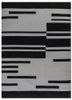 indusbar grey and black wool flat weaves Rug - HeadShot indusbar grey and black wool flat weaves Rug - HeadShot