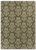 green green wool flat weaves Rug