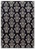 grey and black grey and black wool flat weaves Rug