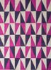 pink and purple wool flat weaves Rug