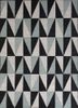  grey and black wool flat weaves Rug