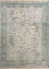 someplace in time blue afghan wool hand knotted Rug - HeadShot someplace in time blue afghan wool hand knotted Rug - HeadShot