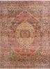 someplace in time red and orange afghan wool hand knotted Rug - HeadShot someplace in time red and orange afghan wool hand knotted Rug - HeadShot