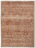 red and orange red and orange afghan wool hand knotted Rug
