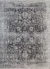 viscaya grey and black afghan wool hand knotted Rug - HeadShot