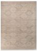 beige and brown beige and brown afghan wool hand knotted Rug