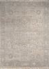 someplace in time ivory afghan wool hand knotted Rug - HeadShot