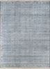 viscaya blue afghan wool hand knotted Rug - HeadShot