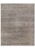 grey and black grey and black afghan wool hand knotted Rug